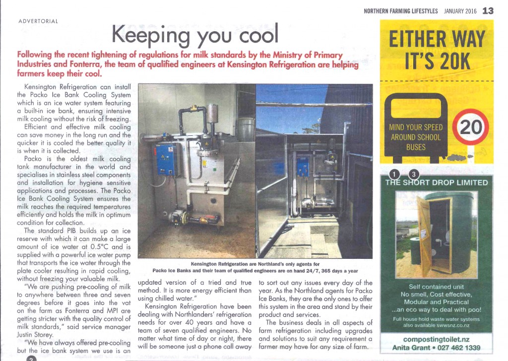 Kensington Refrigeration Advertorial pt 1